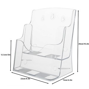 Acrylic data rack otu ụlọ ahịa na-eji nha ụlọ ọrụ