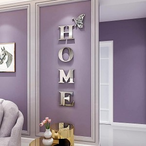 Acrylic mirror wall decor