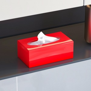 Acryl tissue box tissue voor thuiskantoor