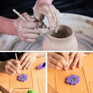 Clay cutting tool set for handmade DIY