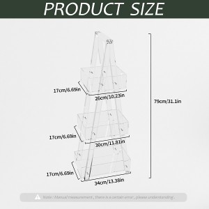 Multi-Laer Serena Acrylic Display Shelf size