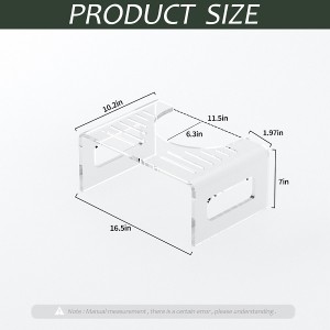 Xinquan Customizable Acrylic Toilet Stool Chophatikiza Chachitonthozo ndi Kukula Kwakalembedwe