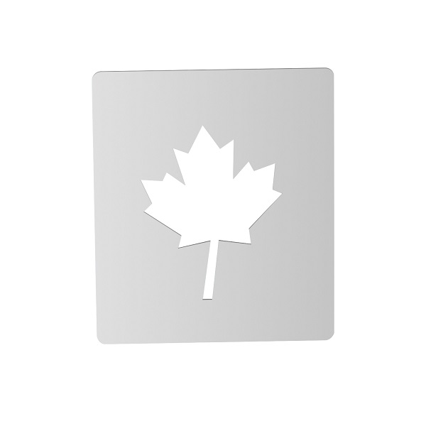 Xinquan Maple Leaf Acrylic Mold for Creative Appetizers in Hotel